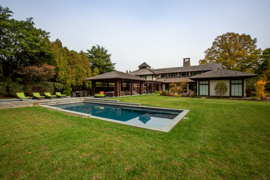 Timber frame pavilion Timber frame pavilion