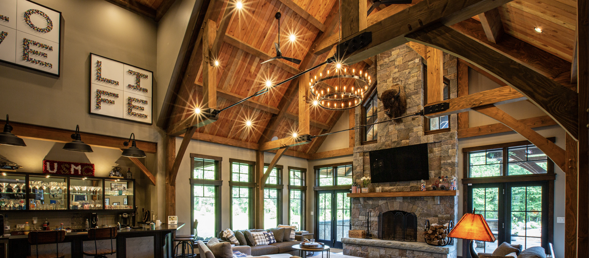 5 Distinctive Elements of a Timber Frame Home Interior
