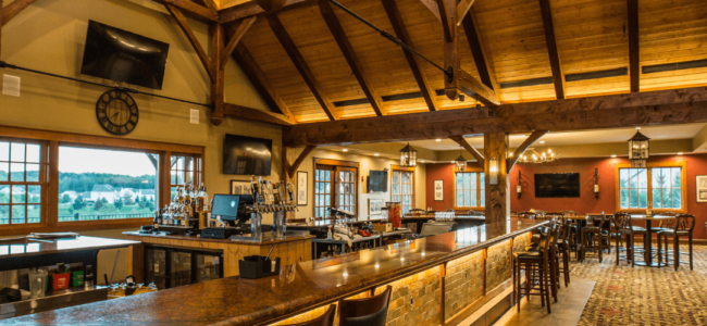 Built On Tradition: Timber Framing for Golf Clubhouses