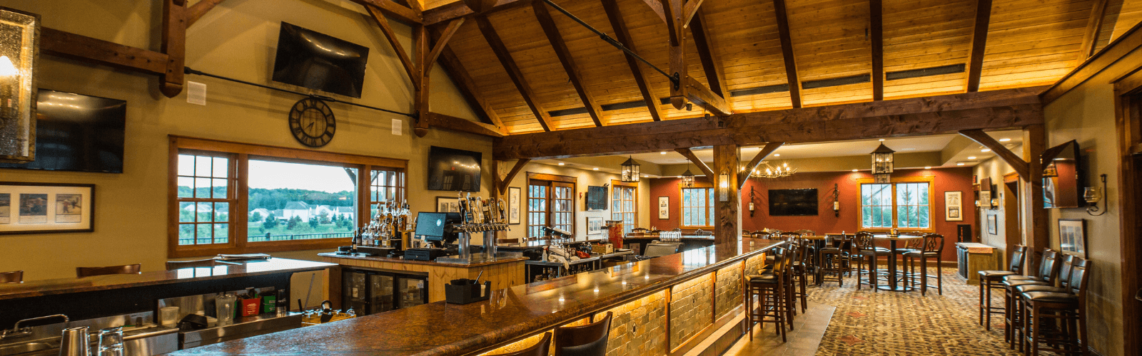 Built On Tradition: Timber Framing for Golf Clubhouses